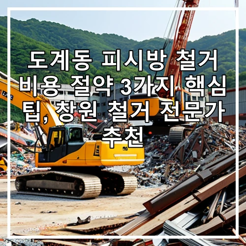 도계동 피시방 철거 비용 절약 3가지 핵심 팁, 창원 철거 전문가 추천