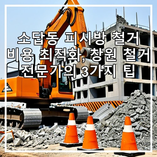 소답동 피시방 철거 비용 최적화, 창원 철거 전문가의 3가지 팁