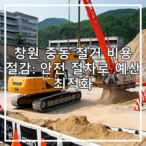 창원 중동 철거 비용 절감: 안전 절차로 예산 최적화